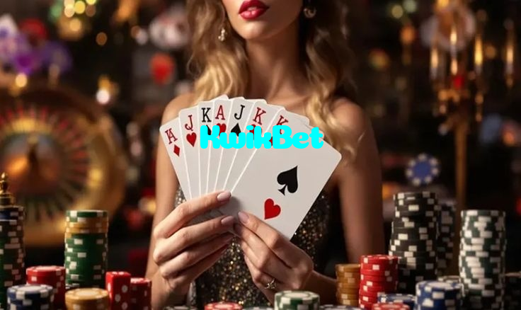 KwikBet casino presented on mobile device in Pakistan with slots and live games